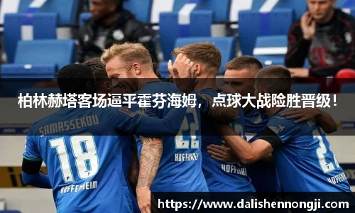 柏林赫塔客场逼平霍芬海姆，点球大战险胜晋级！