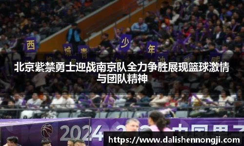 北京紫禁勇士迎战南京队全力争胜展现篮球激情与团队精神