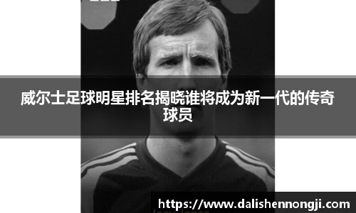 威尔士足球明星排名揭晓谁将成为新一代的传奇球员